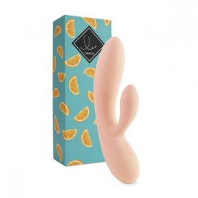 Вибратор-кролик FeelzToys Lea Rabbit Vibrator, бежевый