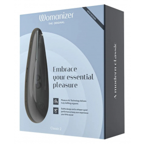 Бесконтактный стимулятор клитора Womanizer Classic 2, черный