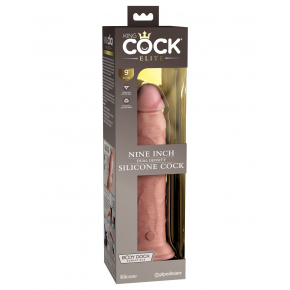 Фаллоимитатор King Cock Elite 9" Silicone Dual Density Cock