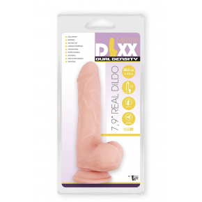Фаллоимитатор-реалистик Mr Dixx Dual Density Dildo 7.9"