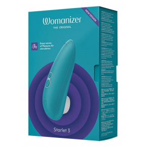 Клиторальный стимулятор Womanizer Starlet 3, бирюзовый