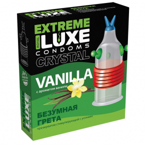Стимулирующий презерватив Luxe Extreme «Безумная Грета», 1 шт.