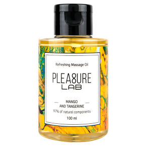 Массажное масло с ароматом манго и мандарина Pleasure Lab Refreshing Massage Oil, 100 мл