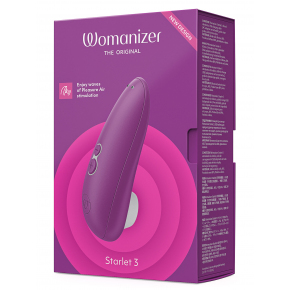 Клиторальный стимулятор Womanizer Starlet 3, фиолетовый