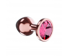 Анальная пробка с кристаллом Diamond Ruby Shine S
