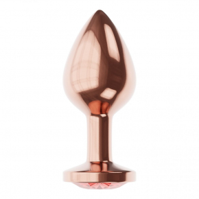Анальная пробка с кристаллом Diamond Ruby Shine S