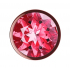 Анальная пробка с кристаллом Diamond Ruby Shine S