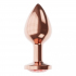 Анальная пробка с кристаллом Diamond Ruby Shine S