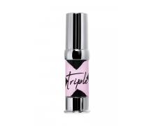 Возбуждающий гель с эффектом вибрации и охлаждения Secret Play Triple X Unisex Pleasure Enhancer Gel, 15 мл