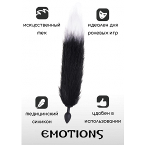 Анальная пробка с хвостом Emotions Furry