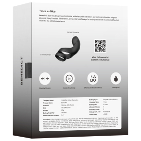 Вибростимулятор мошонки и промежности Svakom Benedict