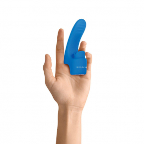 Вибронасадка на палец с подвижным язычком Flick It