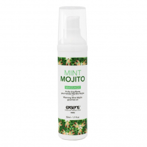 Разогревающее массажное масло с ароматом мохито Gourmet Mint Mojito, 50 мл
