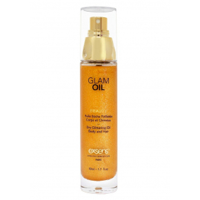 Сухое масло с блеском для волос и тела Glam Oil, 50 мл