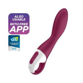 Вибромассажер для стимуляции G-точки Satisfyer Heated Thrill