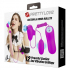 Вакуумный стимулятор клитора с виброяйцом Pretty Love Suction & Vibro Bullets