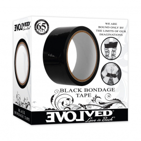 Лента для бондажа Bondage Tape, черная