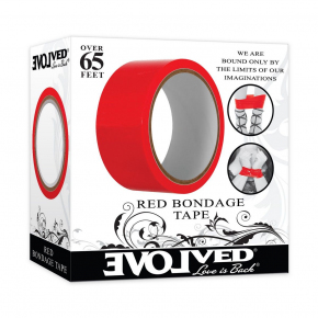 Лента для бондажа Bondage Tape, красная