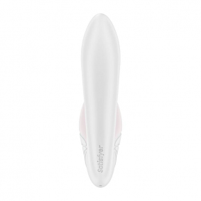 Вибратор с вакуумным стимулятором Satisfyer Supernova, белый