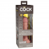 Вибратор-реалистик на присоске Pipedream King Cock Elite 6" Vibrating Silicone Cock