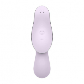 Вибромассажер с вакуумной стимуляцией Satisfyer Curvy Trinity 2, сиреневый