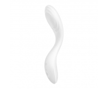 Вибромассажер с движущимся шариком Satisfyer Rrrolling Pleasure, белый