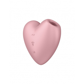 Вибромассажер с вакуум-волновой стимуляцией Satisfyer Cutie Heart, розовый