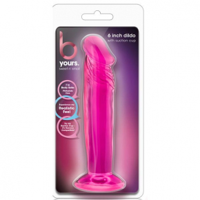 Анальный фаллоимитатор B Yours Sweet N Small Dildo With Suction Cup, розовый