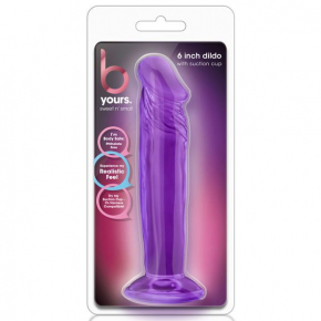 Анальный фаллоимитатор B Yours Sweet N Small Dildo With Suction Cup, фиолетовый