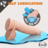 Фаллоимитатор Dr. Skin Self Lubricating Dildo with Balls