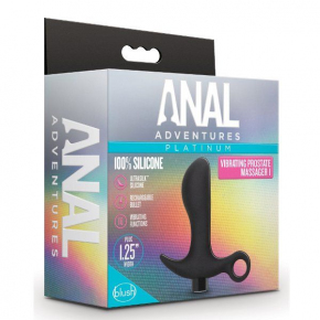 Анальный вибратор Silicone Vibrating Prostate Massager 01