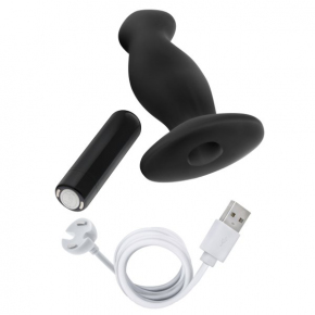 Анальный вибратор Silicone Vibrating Prostate Massager 02