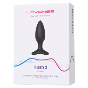 Анальная вибровтулка Lovense Hush 2 S