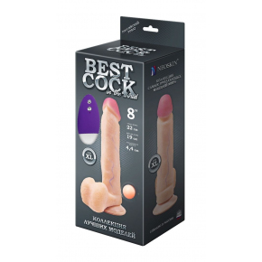 Вибромассажёр-реалистик Best Cock 8