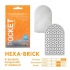 Карманный мастурбатор Tenga Pocket Hexa-Brick