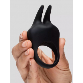 Эрекционное виброкольцо Sensation Rechargeable Vibrating Rabbit Love Ring