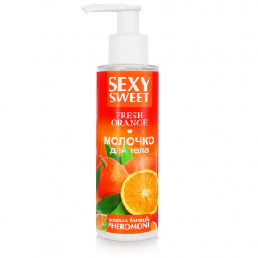 Молочко для тела с феромонами и ароматом апельсина Sexy Sweet Fresh Orange, 150 г