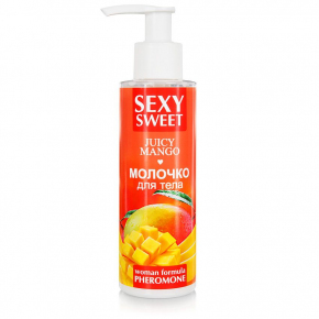 Молочко для тела с феромонами и ароматом манго Sexy Sweet Juicy Mango, 150 г