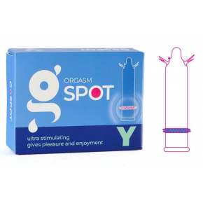 Стимулирующая насадка Sitabella condoms G-Spot Y, 1 шт