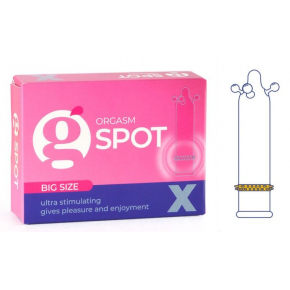 Стимулирующая насадка Sitabella condoms G-Spot X Big size, 1 шт