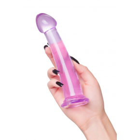 Нереалистичный фаллоимитатор Jelly Dildo M, фиолетовый