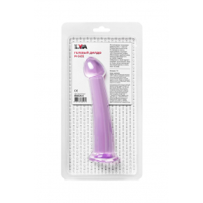 Нереалистичный фаллоимитатор Jelly Dildo M, фиолетовый
