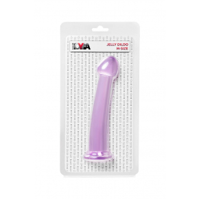Нереалистичный фаллоимитатор Jelly Dildo M, фиолетовый