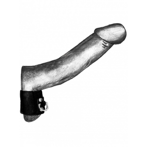 Бондаж на пенис и мошонку с D-образным кольцом