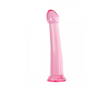 Нереалистичный фаллоимитатор Jelly Dildo XL, розовый