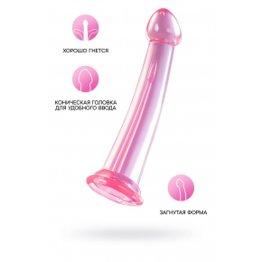 Нереалистичный фаллоимитатор Jelly Dildo XL, розовый