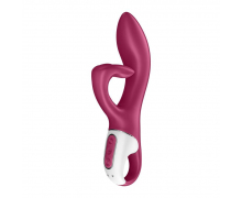 Вибратор-кролик Satisfyer Embrace Me, малиновый