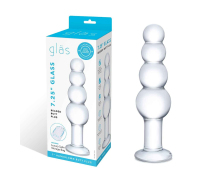 Анальная пирамида Glas Beaded Butt Plug