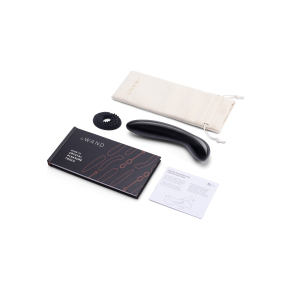 Массажер для G-точки из обсидиана Le Wand Crystal G-Wand