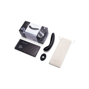 Массажер для G-точки из обсидиана Le Wand Crystal G-Wand